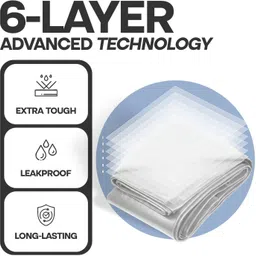 double kissan 30FTX30FT-80-T Tent - For Suitable For: Household Storage, Balcony Shade, 2-Wheeler Cover, Rain Protection image 3