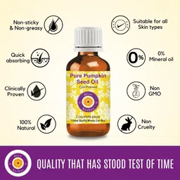 deve herbes Pure Pumpkin Seed Carrier Oil 30 Ml-Cucurbita Pepo image 2