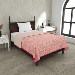 jaipur fabric Pink Cotton Traditional 220 GSM Double Bed Dohar-picture-36