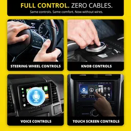 crust AutoLink W20 Wireless CarPlay & Android Auto Adapter Convert Wired to Wireless Car Stereo image 5
