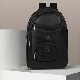fly boyz Medium 30 L Laptop Backpack Vegan Leather Laptop Backpack for Men & Women | Stylish Office & Travel Bag-picture-10