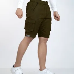 jaydev Solid Men Three Fourths image 2