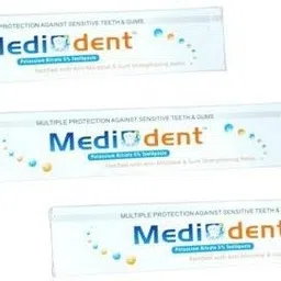 medident Toothpaste for Sensitive Teeth & Gums 50 g Each (Pack Of 3) Toothpaste-picture-15