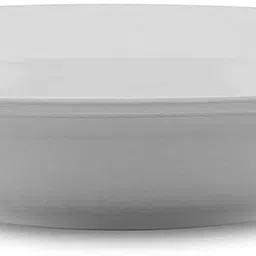 treandcard Deep Plate for Pasta Soup Salads Snacks Porcelain White (22 CM) Dinner Plate image 4
