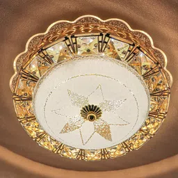baslash Crystal Chandelier Ceiling Light Round Shape Lights And Lamp Chandelier Ceiling Lamp-picture-28