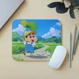 Zipcartz Shinchan Gaming Mouse Pad for Laptop and Computer Non Slip Base Mousepad image 4