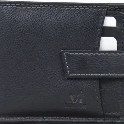 minoor Men Casual, Ethnic, Evening/Party, Formal, Travel, Trendy Black Genuine Leather RFID Wallet-picture-13