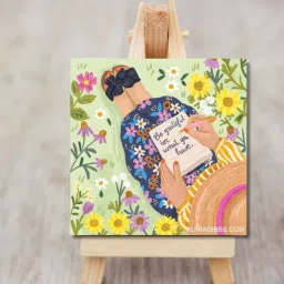genie art The Art of Self-Care Mini Canvas Frame image 1