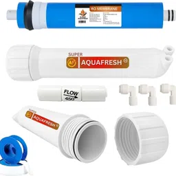 super aquafresh by super aquafresh 100 GPD Membrane Carbon & Sediment Filter Kit | Water Purifier Service Set Solid Filter Cartridge image 3