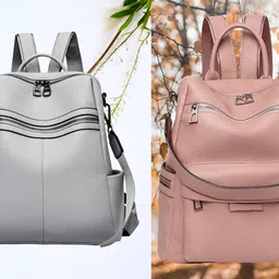 Medium 24 L Backpack Casual Backpacks Purse for Women and Girls Convertible Travel Vintage-image-18