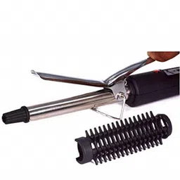 POCKETFRIENDIES 471B HAIR CURLER Ceramic Anti-Static Curler Styling Tool Iron Rod Brush Electric Hair Curler-image-0