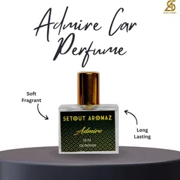 setout aromaz Admire Car Perfume Car Freshner Spray 30ML With Hanging Card Air Purifier image 3