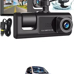 lovmoto Universal Dash Cam 3 Channel Front and Rear Inside Dash Camera for Cars SG114 Universal Dash Cam 3 Channel Front and Rear Inside Dash Camera for Cars SG114 Parking Sensor-picture-34