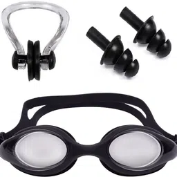 the morning play Big Frame ASG-4 Swim Goggle with 2Earplug 1Noseplug UV & Anti Fog Protection-picture-36