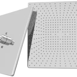 ibey 8 Inch Stylish Overhead Shower | Chrome Finish | High Pressure & Water Saving Fixed Mount-picture-12