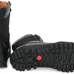 moriox Combat Army Full Leather Boots For Men (Black) Boots For Men image 5