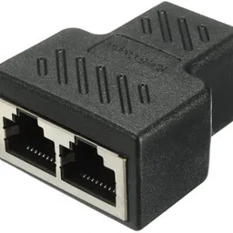 Sancy RJ45 Network Splitter Adapter – 1 Male Plug to 2 Female Jacks Wireless Ethernet Lan Adapter compatible with Windows-image-30