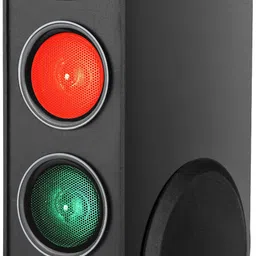 liluns Tower Speaker with Sub Woofer, Wooden Cabinet for Excellent Sound 100 W Bluetooth Tower Speaker image 4