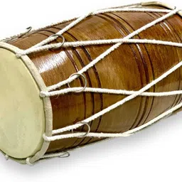 Rope and Rings Baby Dholak 12 inches Rope & Rings Dholak-image-8