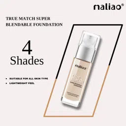 maliao True Match Super-Blendable Foundation - Perfectly Matched Beauty Foundation image 4