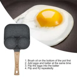 wodrex 3 In 1 Frying Pan Fry Pan 24 cm diameter with Lid 1 L capacity image 4