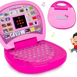 happy bive Kids Baby Educational Activity Learning Laptop Toy with LED Display & Music|11-picture-15