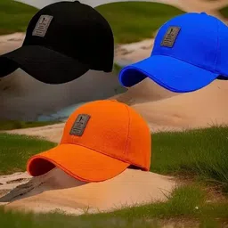 Printed, Self Design, Solid Sports/Regular Cap-image-37