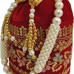 25degree n Women Red Potli image 3