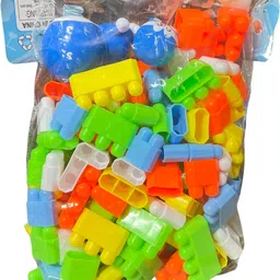 cluesteps 119 PIECES Building Blocks 200A Puzzle Blocks Children Grow up with Good Partner image 4