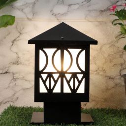 eliante by jainsons lights Inverted Black Iron Gate Light-picture-28