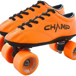 vicky Champ Orange Shoe Skates, UK-2 Quad Roller Skates - Size 2 UK-picture-22
