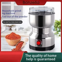 dharmisho Electric Dried Spice & Coffee Grinder & Chopper Crusher for Home, Detachable Cup 5 Cups Coffee Maker image 2