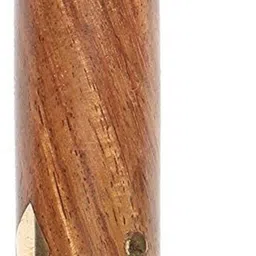 alishba hand Joggingg Walking - 24 inch (Brown, Gold) Walking Stick image 2