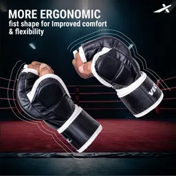 vector x Attack PU Boxing Gloves for Men & Women Heavy Punching Bag Ideal for MMA, Boxing Gloves image 3