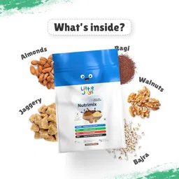 little joys Nutrimix for Kids 7-12 years |Chocolate Flavour| Supports Weight & Height Gain image 3