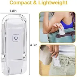 znuj StudyLamp with Clip|Portable,Eye-Caring NightLamp for Students, Books & Bedside. Study Lamp image 5