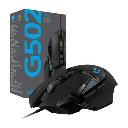 logitech G502 Hero Wired Optical Gaming Mouse (25600 DPI Adjustable, Lightsync RGB, Black) image 4