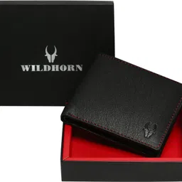 wildhorn Men Casual, Trendy Black Genuine Leather Wallet - Mini-picture-17