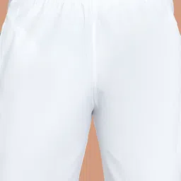 Anouk Brown Ethnic Motifs Woven Design Band Collar Straight Kurta With Pyjamas image 3