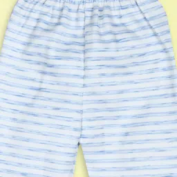 V-Mart Infants Pack Of 2 Striped Cotton Lounge Joggers image 4