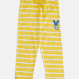 Pantaloons Baby Boys Pack Of 2 Mid-Rise Cotton Lounge Pants image 2