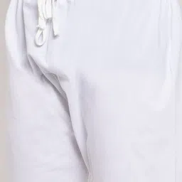 KRAFT INDIA Men Pink Striped Regular Pure Cotton Kurta with Pyjamas image 5