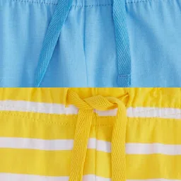 Pantaloons Baby Boys Pack Of 2 Mid-Rise Cotton Lounge Pants image 5