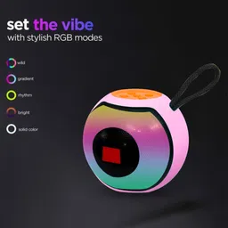 bogx S140 Portable Bluetooth Wireless Speaker | High Bass Stereo Sound 5 W Bluetooth Party Speaker-picture-16
