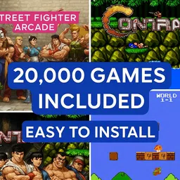 Ax02 Game Stick 4K wireless Console Built-in 15k+ Classic Games HDMI Dual Player 25th Anniversary Edition image 2