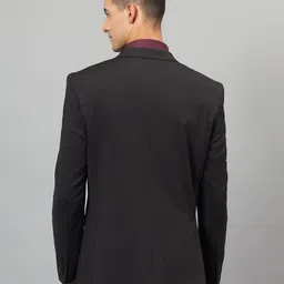 cantabil Men Solid Single Breasted Casual Blazer image 2