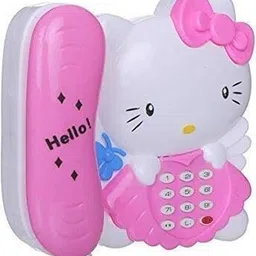 digsmorden Hello Kitty Musical Toy Phone for Kids image 2