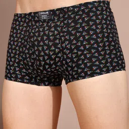 dollar bigboss Pack of 3 Soft Combed Cotton Printed Men Trunk image 4