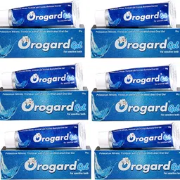 NEW DHAMAKA OFFER laya hai O r o g a r d gel toothpaste (pack of 6 *50g ) Toothpaste-image-4