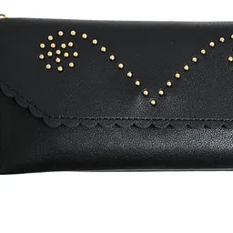 mahabal Casual, Party, Formal Black, Beige Clutch image 2